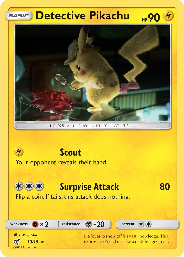 Image for Detective Pikachu (10/18) (DEP) - Pokemon