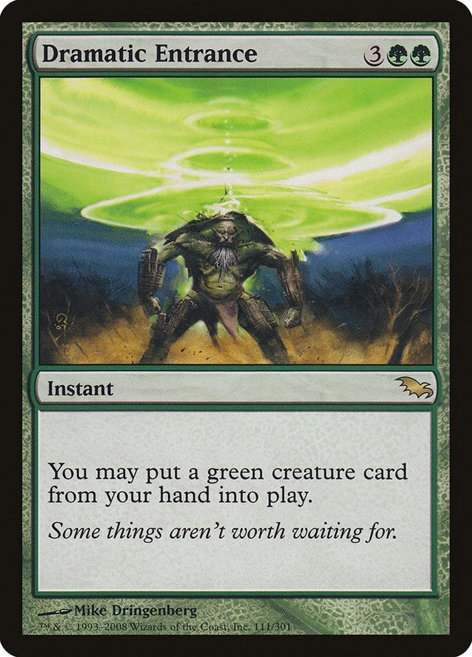 Image for Dramatic Entrance (111) - Magic: The Gathering