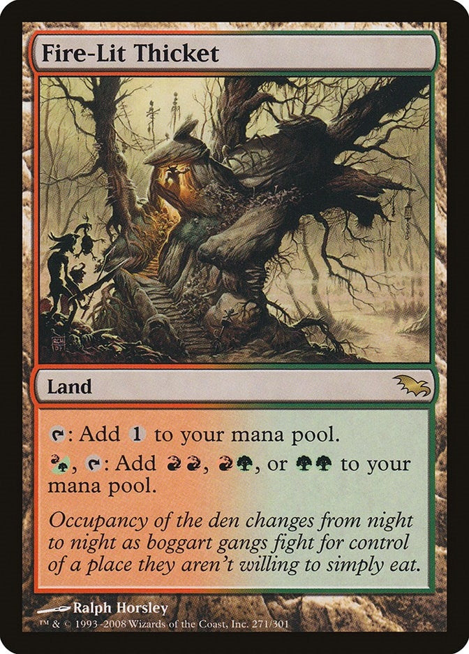 Image for Fire-Lit Thicket (271) - Magic: The Gathering