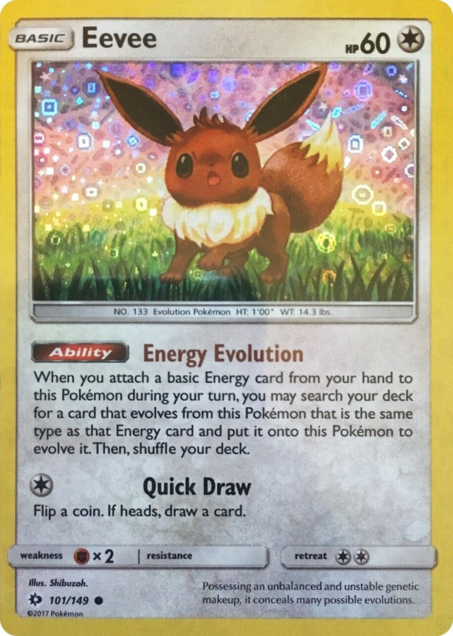 Image for Eevee - 101/149 (General Mills Promo) (101/149) (MCAP) - Pokemon