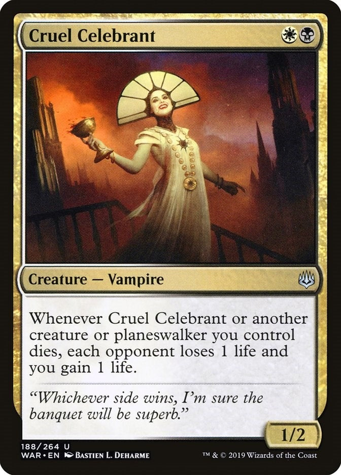 Image for Cruel Celebrant (188) - Magic: The Gathering