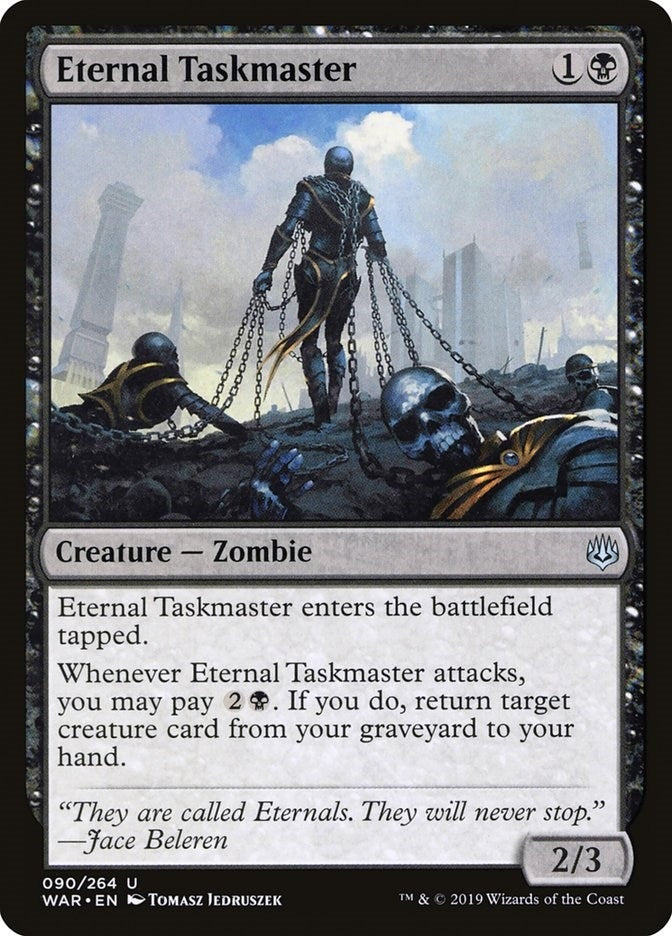 Image for Eternal Taskmaster (90) - Magic: The Gathering