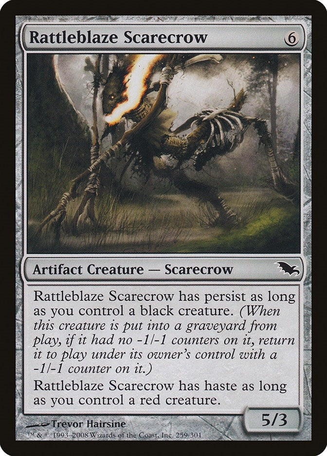 Image for Rattleblaze Scarecrow (259) - Magic: The Gathering