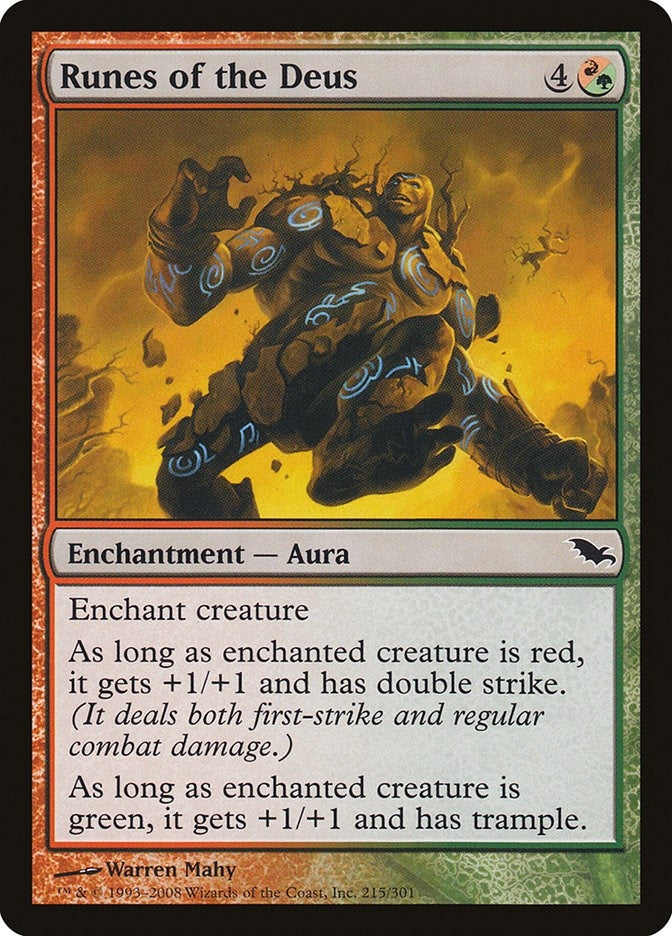 Image for Runes of the Deus (215) - Magic: The Gathering
