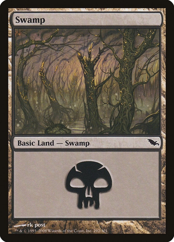 Image for Swamp (292) (292) - Magic: The Gathering