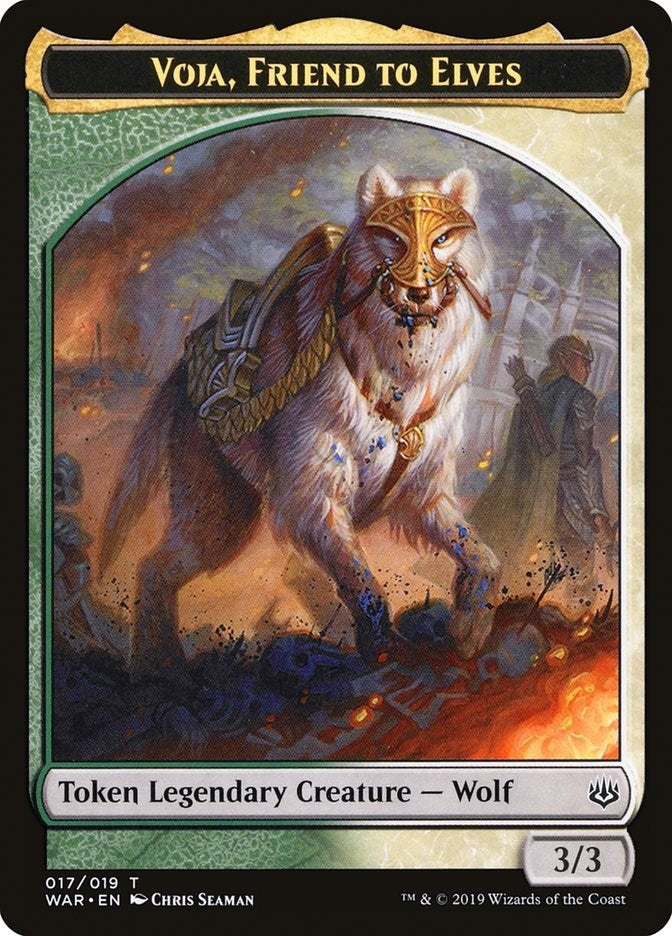 Image for Voja, Friend to Elves Token (17) - Magic: The Gathering