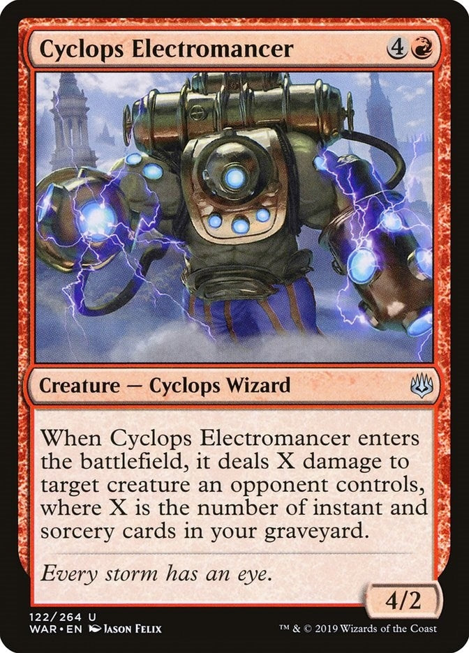 Image for Cyclops Electromancer (122) - Magic: The Gathering