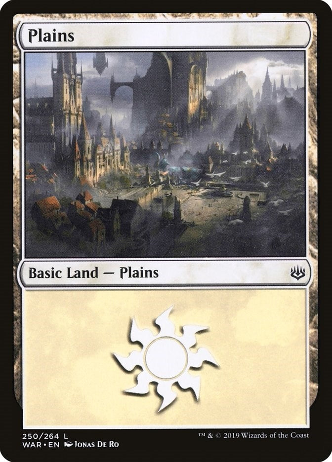 Image for Plains (250) (250) (WAR) - Magic: The Gathering