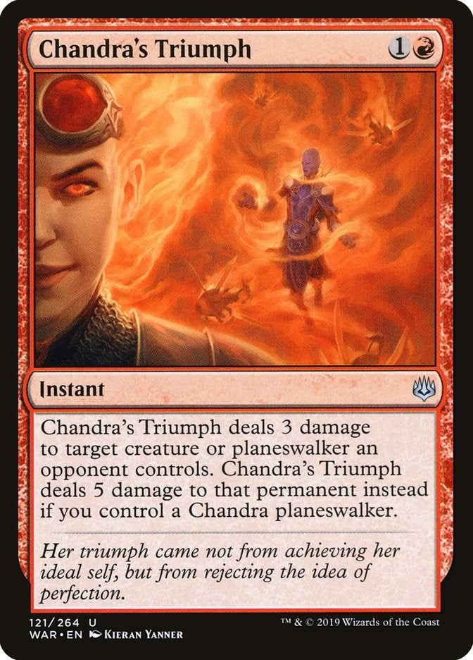 Image for Chandra's Triumph (121) - Magic: The Gathering