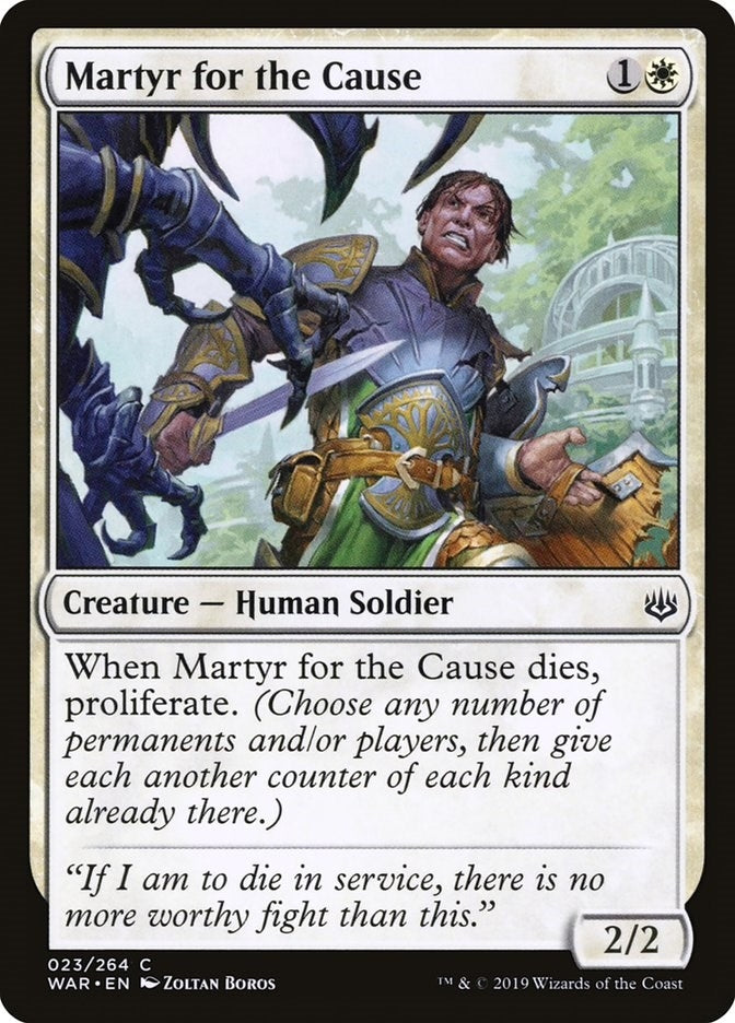 Image for Martyr for the Cause (23) - Magic: The Gathering