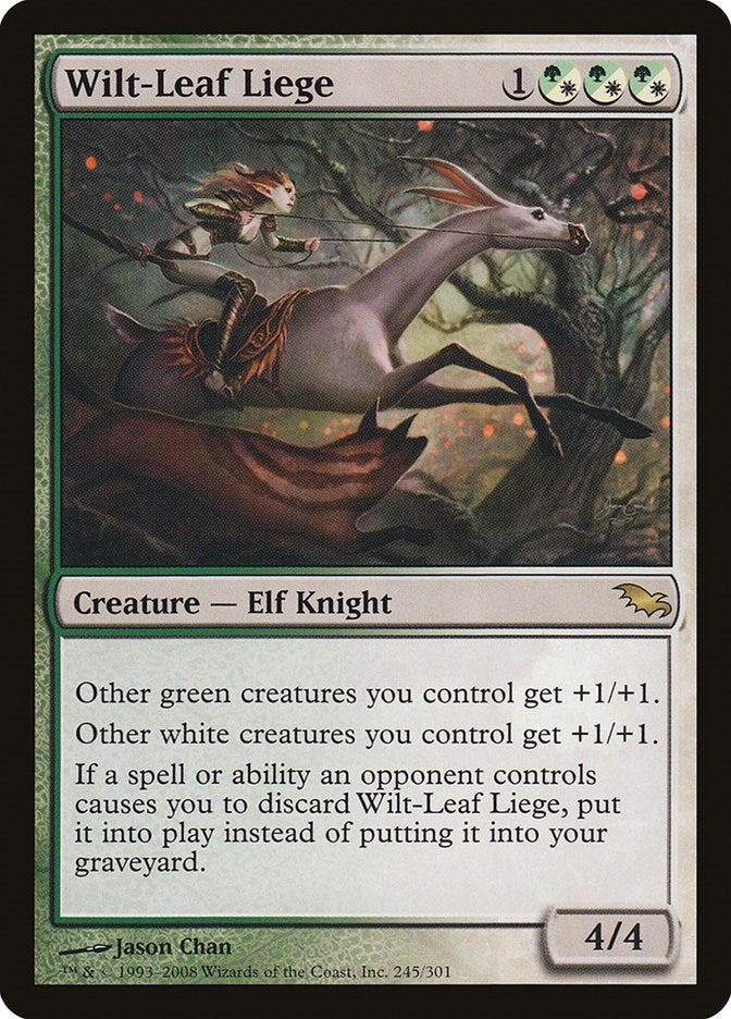 Image for Wilt-Leaf Liege (245) - Magic: The Gathering