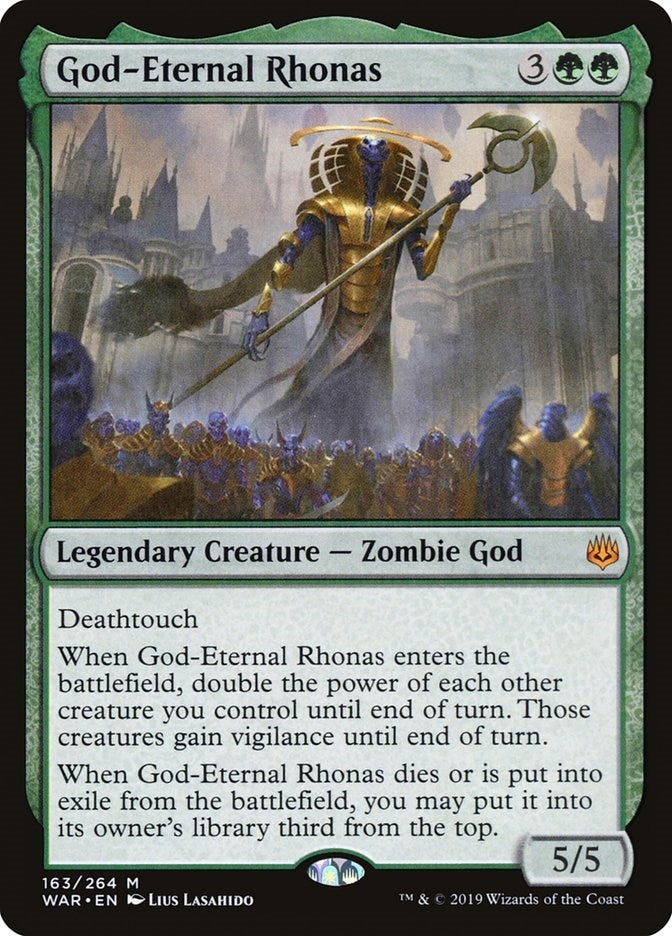Image for God-Eternal Rhonas (163) - Magic: The Gathering