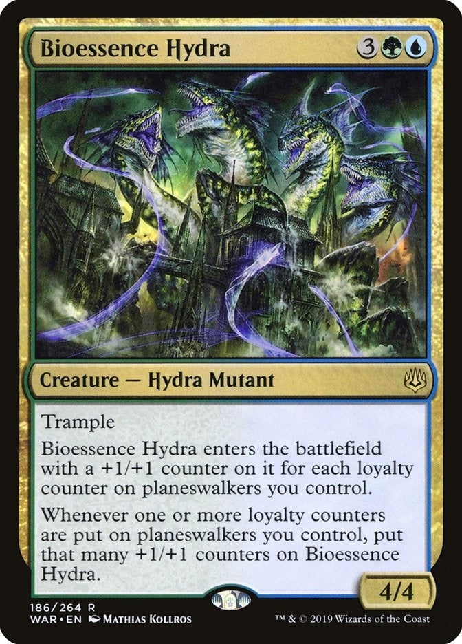 Image for Bioessence Hydra (186) (WAR) - Magic: The Gathering