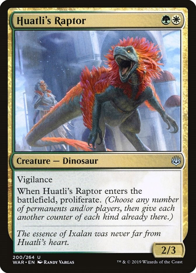 Image for Huatli's Raptor (200) - Magic: The Gathering
