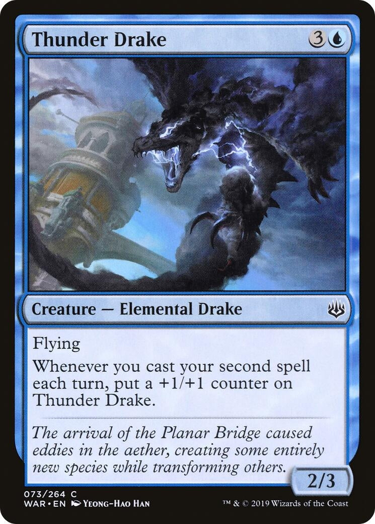 Image for Thunder Drake (73) - Magic: The Gathering