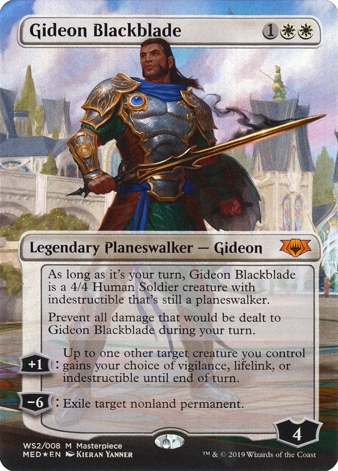 Image for Gideon Blackblade (WS2) - Magic: The Gathering