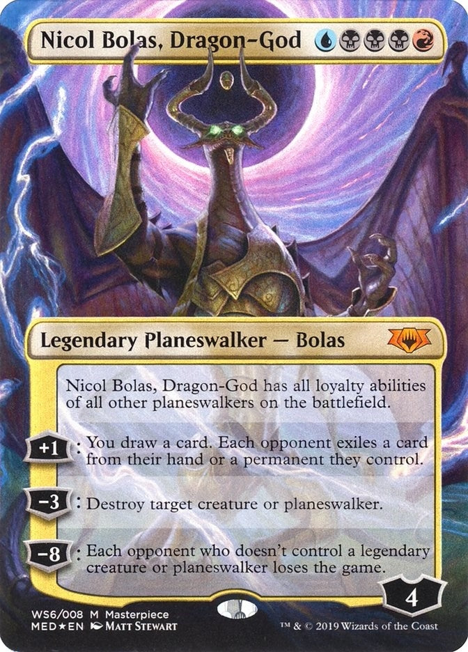 Image for Nicol Bolas, Dragon-God (WS6) - Magic: The Gathering