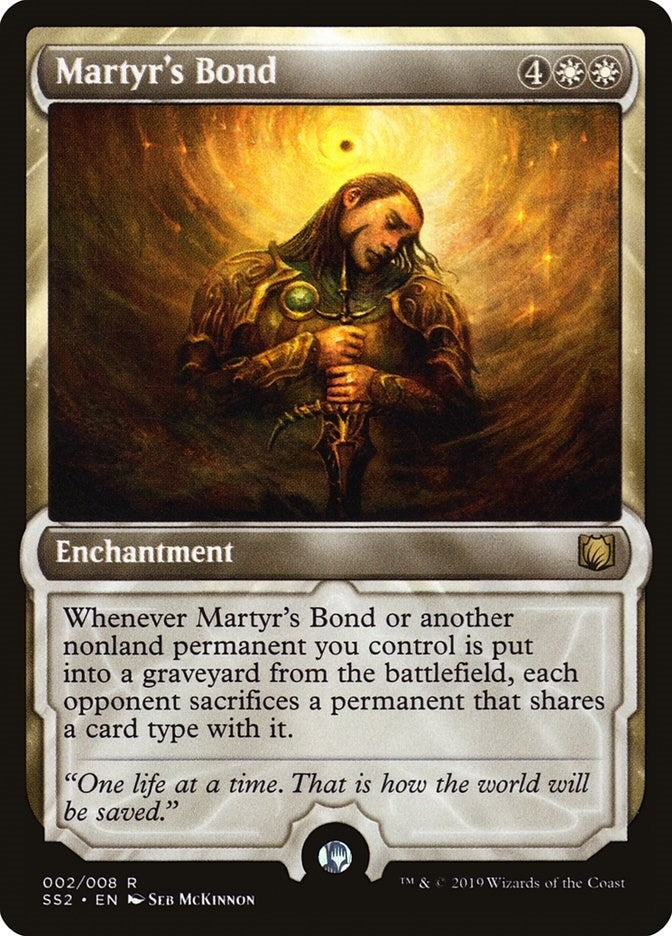 Image for Martyr's Bond (2) - Magic: The Gathering