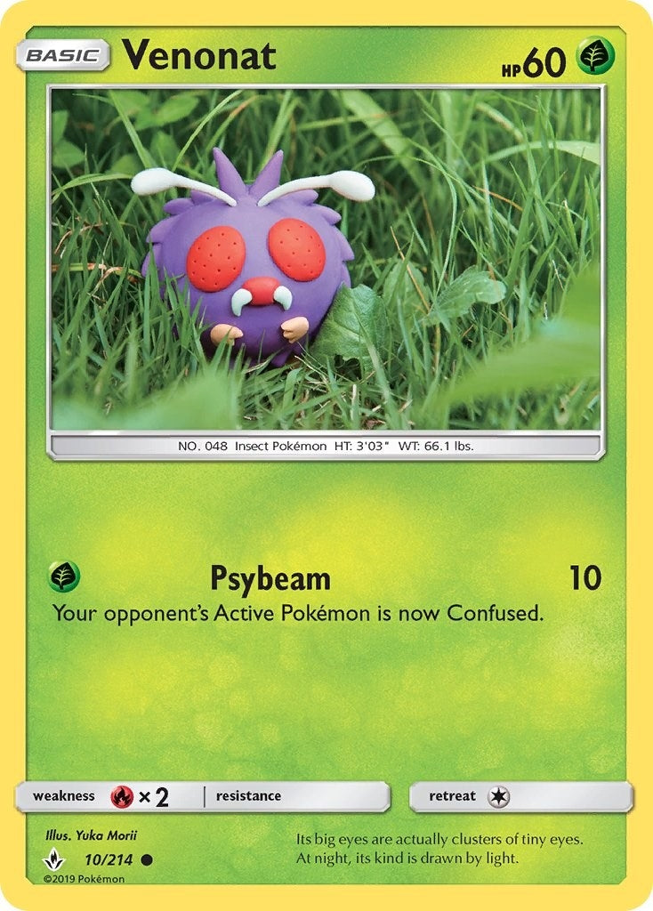 Image for Venonat (10) (10/214) (SM10) - Pokemon
