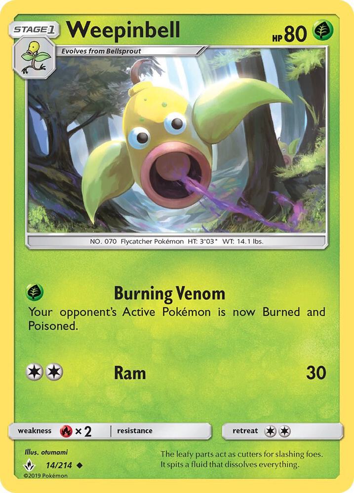 Weepinbell (14/214) (SM10)