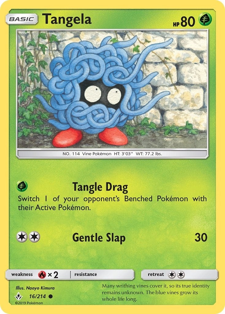 Image for Tangela (16/214) (SM10) - Pokemon
