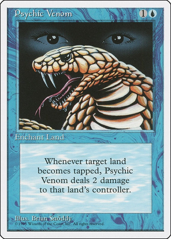 Image for Psychic Venom - Magic: The Gathering