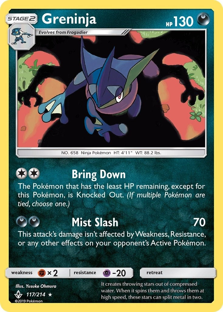 Image for Greninja (117/214) (SM10) - Pokemon