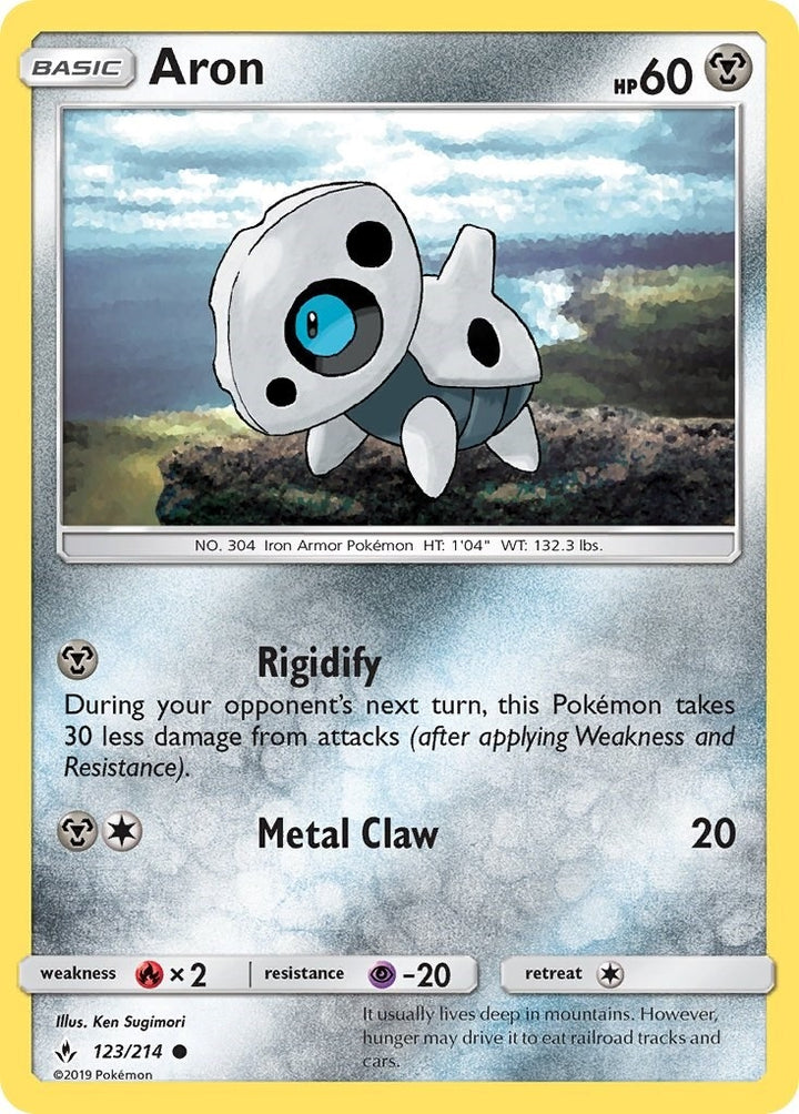 Image for Aron (123/214) (SM10) - Pokemon
