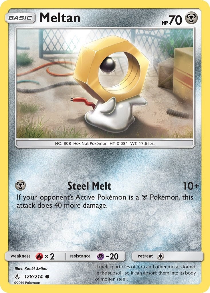 Image for Meltan (128/214) (SM10) - Pokemon