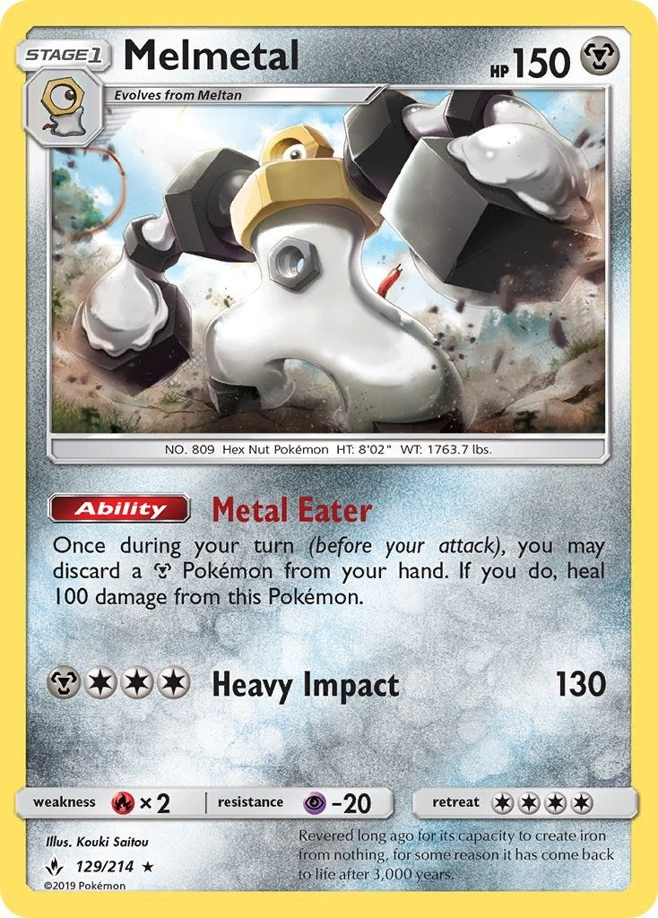 Image for Melmetal (129/214) (SM10) - Pokemon