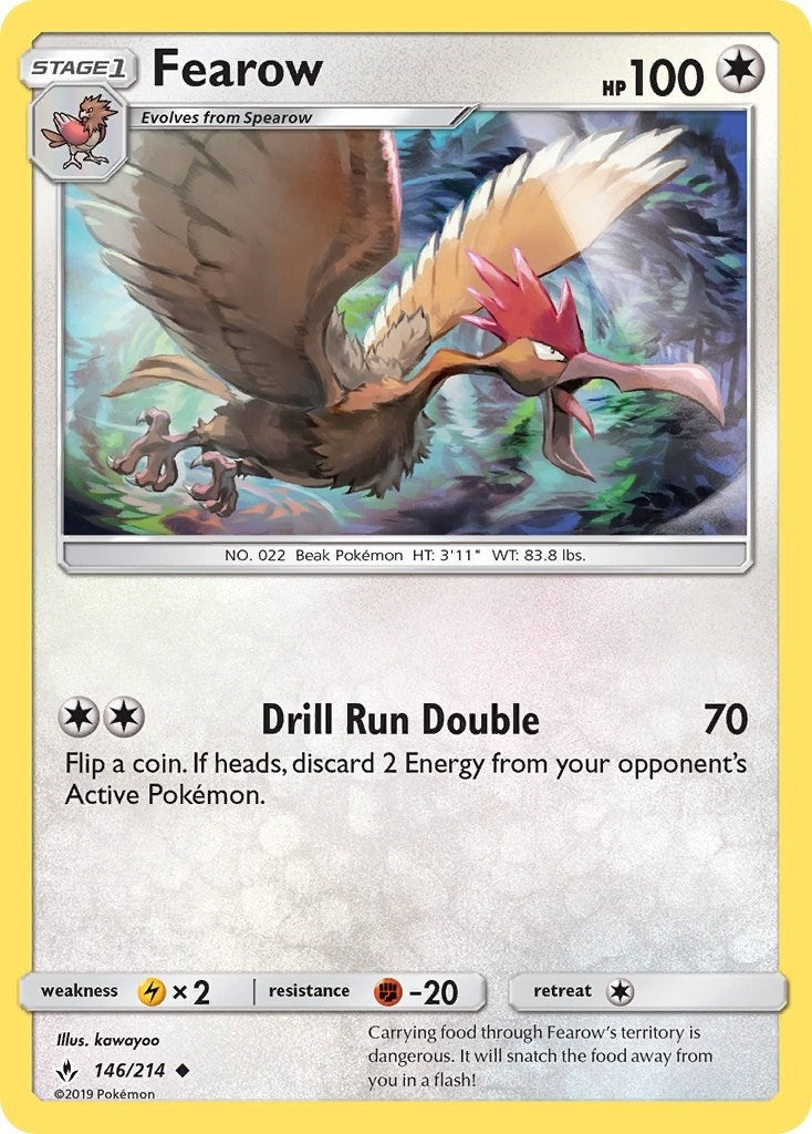 Image for Fearow (146/214) (SM10) - Pokemon