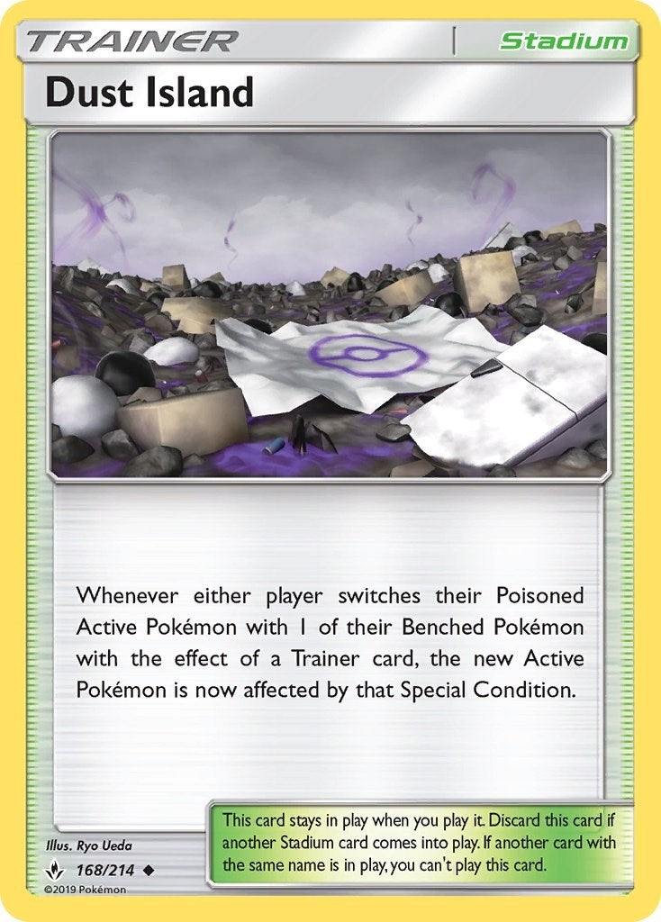 Image for Dust Island (168/214) (SM10) - Pokemon