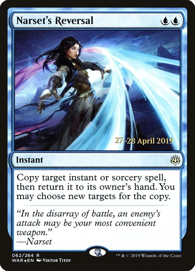 Image for Narset's Reversal (62) - Magic: The Gathering