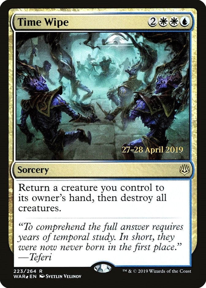 Image for Time Wipe (223) - Magic: The Gathering