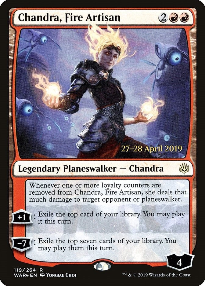 Image for Chandra, Fire Artisan (119) - Magic: The Gathering