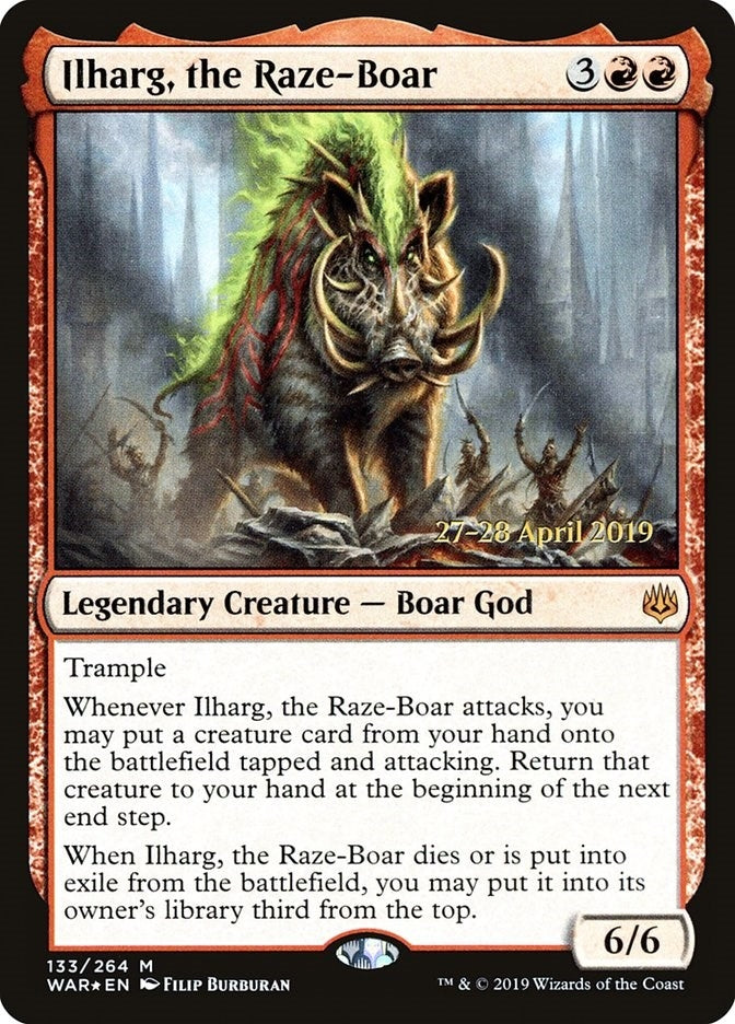 Image for Ilharg, the Raze-Boar (133) - Magic: The Gathering