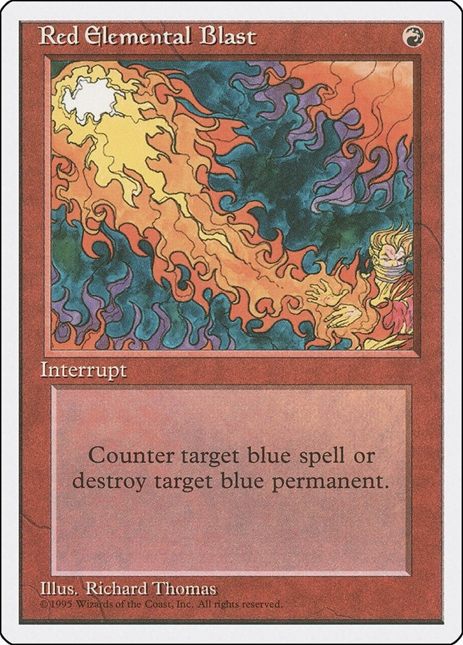 Image for Red Elemental Blast - Magic: The Gathering