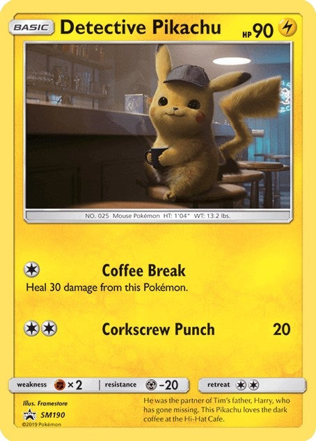 Image for Detective Pikachu - SM190 (SM190) (SMP) - Pokemon