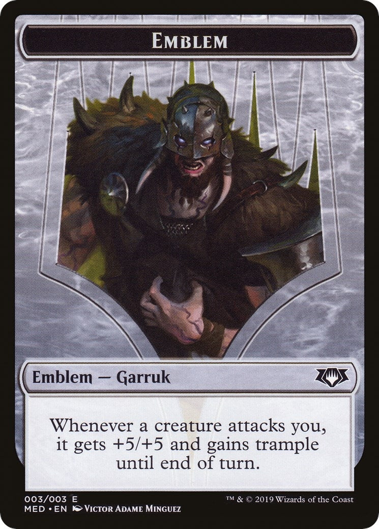 Image for Emblem - Garruk, Apex Predator (3) - Magic: The Gathering