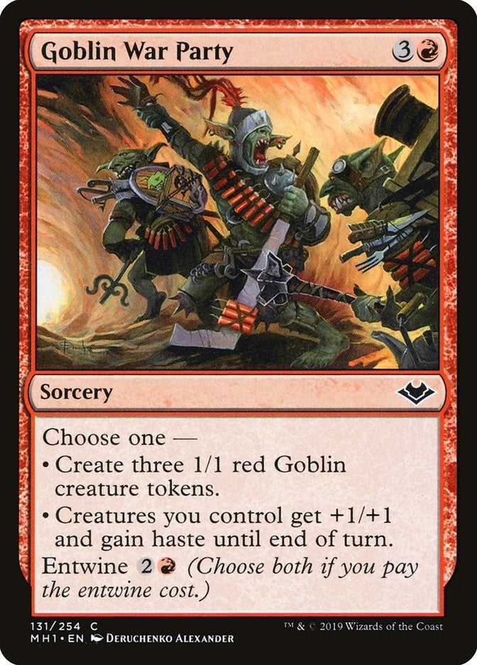 Image for Goblin War Party (131) - Magic: The Gathering