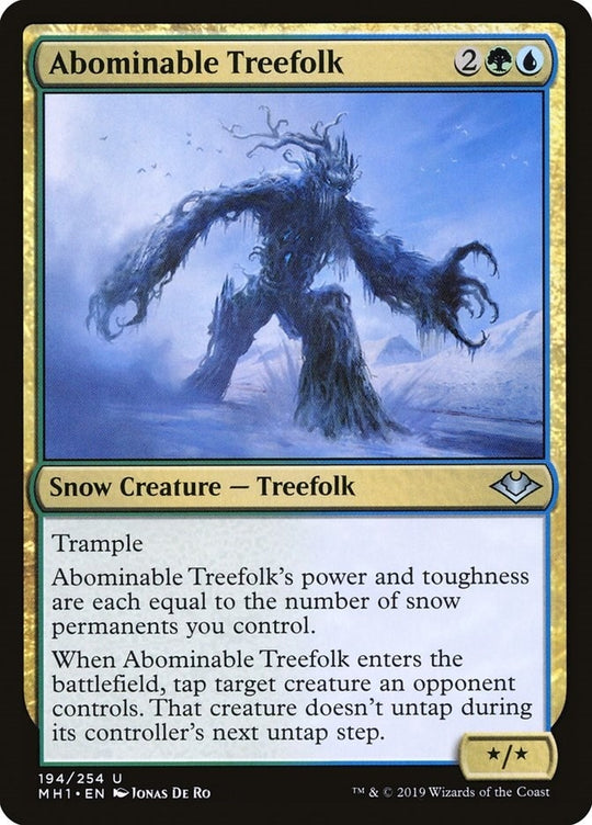 Image for Abominable Treefolk (194) (MH1) - Magic: The Gathering