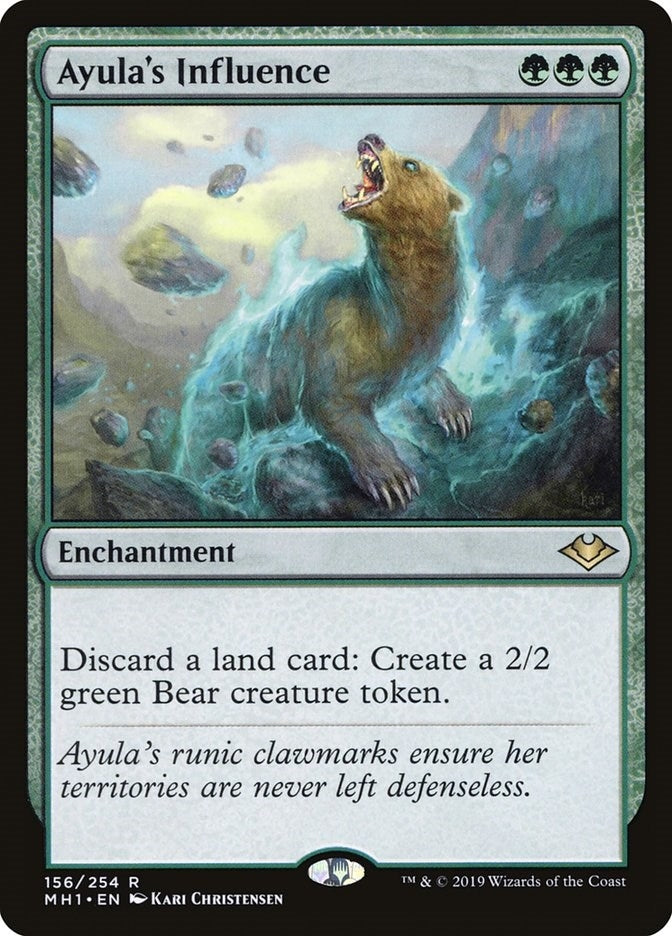 Image for Ayula's Influence (156) - Magic: The Gathering