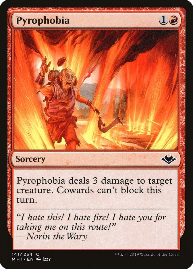 Image for Pyrophobia (141) - Magic: The Gathering