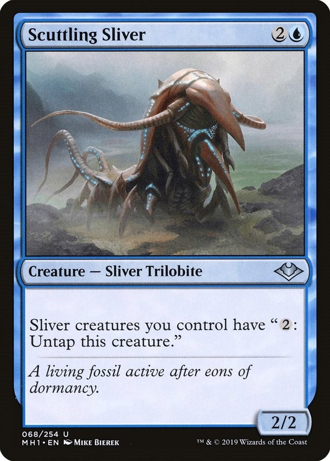 Image for Scuttling Sliver (68) - Magic: The Gathering
