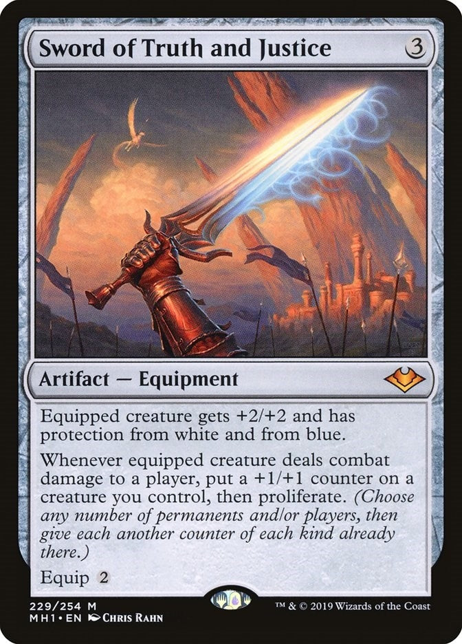 Image for Sword of Truth and Justice (229) - Magic: The Gathering