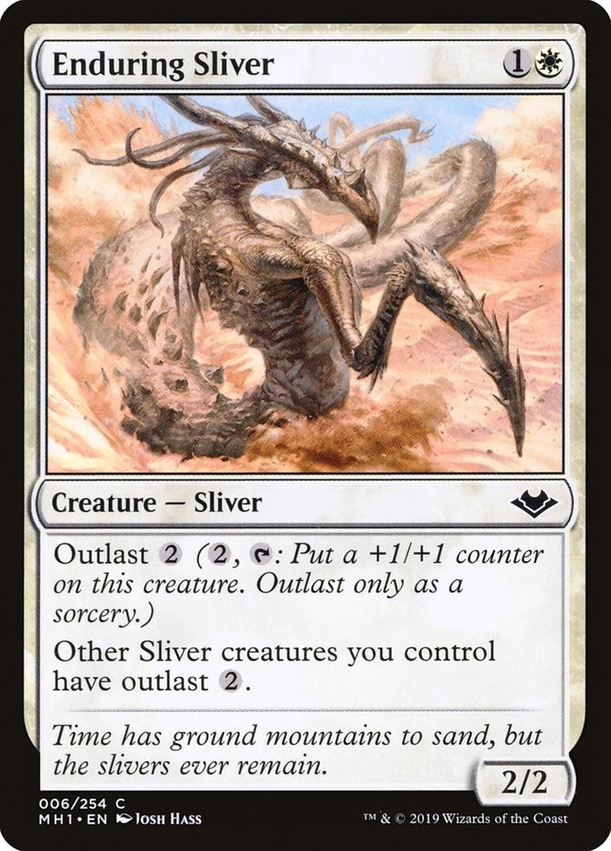 Image for Enduring Sliver (6) - Magic: The Gathering