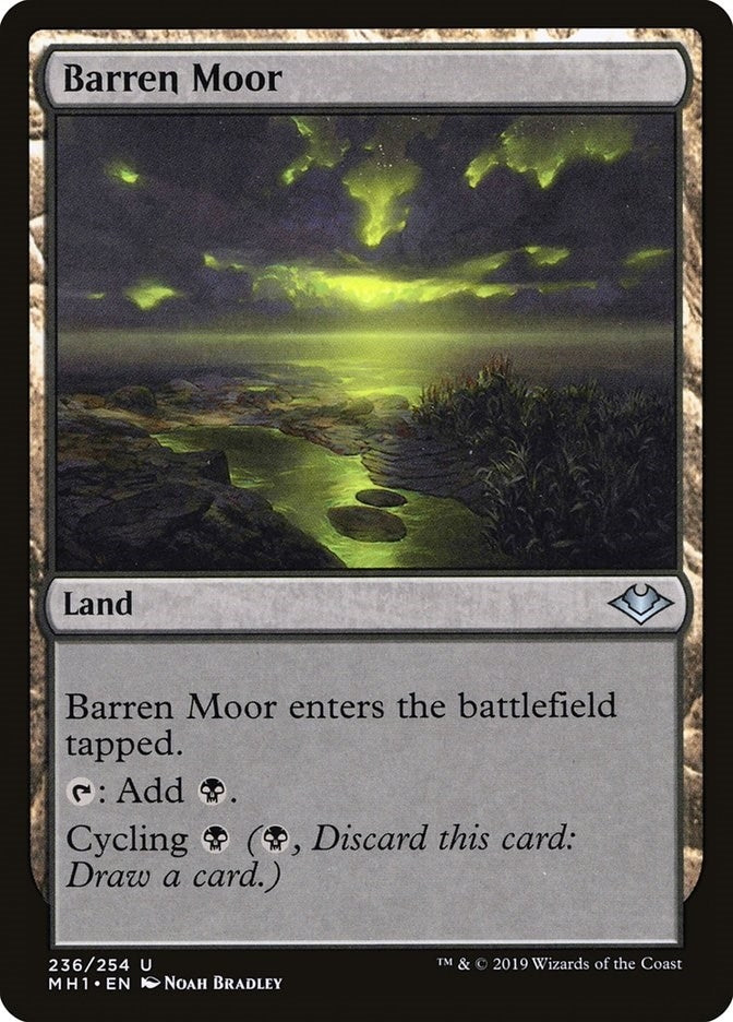 Image for Barren Moor (236) - Magic: The Gathering