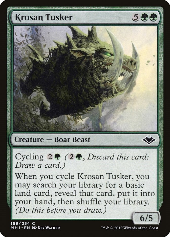 Image for Krosan Tusker (169) - Magic: The Gathering