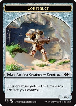 Image for Construct Token (17) - Magic: The Gathering