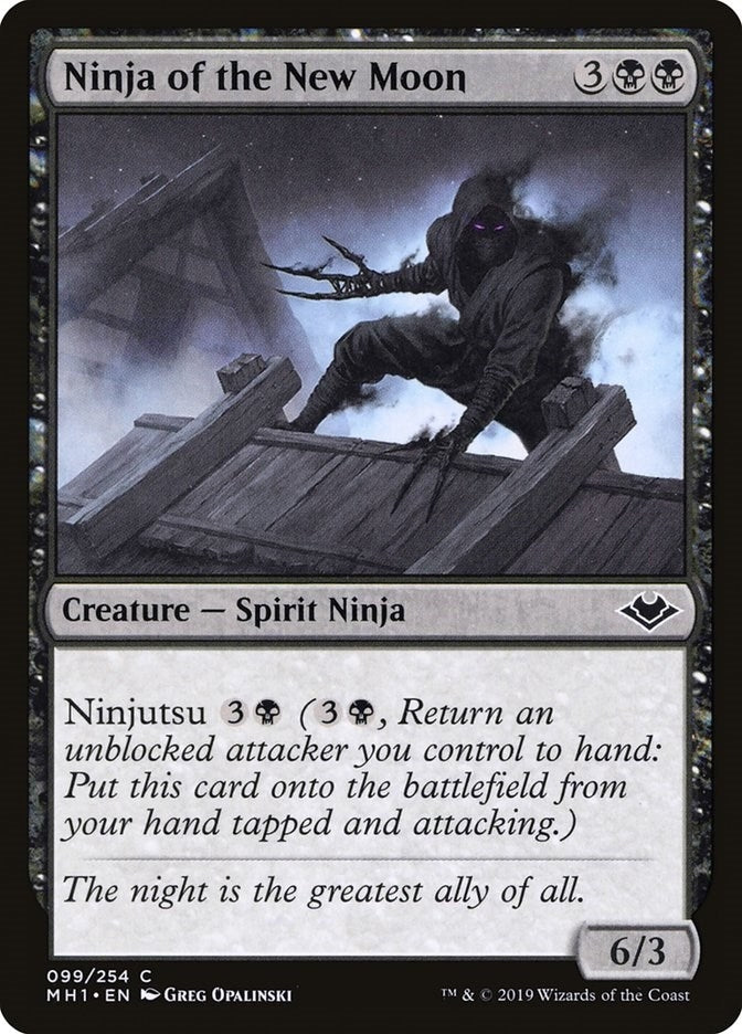Image for Ninja of the New Moon (99) - Magic: The Gathering